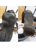 縮毛矯正/髪質改善/艶髪ストレート