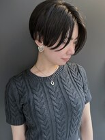 モリオ(morio)&nbsp;【morio浦和】大人可愛い黒髪前下がりショートボブ♪