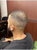 MEN’S外国人風ボーズバズカットハイスキンフェードカット
