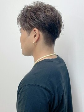 ラギッド 大野城店(RUGGED) ツーブロック　ナチュラルブラウン　刈り上げ　20代　30代