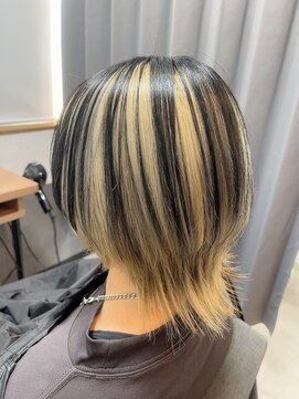 テーラヘアー 君津店(TELA HAIR) ウルフカット アンブレラカラー