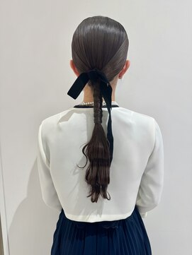 ケンジ 横浜(KENJE) タイト編みおろしアレンジ