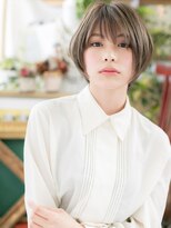 カバーヘア ブリス 上尾西口店(COVER HAIR bliss)&nbsp;細めハイライト小顔ウルフマッシュショートc6上尾20代30代40代