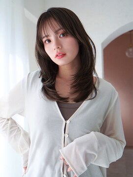 アンジェリカラボ(ANGELICA LABO) ANGELICA 大人かわいい レイヤーカット 春カラー