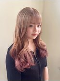 イメチェン/ホワイトブロンド/外ハネボブ/美髪/大津/瀬田