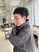 テトヘアー(teto hair)&nbsp;ベリーショート、ショートパーマ、刈り上げショート、黒髪