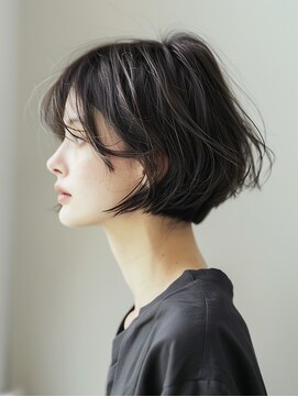 アルトリスト(Altruist Aging×HAIR&SPA) ★ダークアッシュ大人ガーリーボブ着物似合わせカット/髪質改善