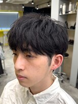 エイトメン 池袋東口店(EIGHT MEN)&nbsp;無造作束感マッシュヘアスタイル