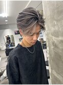 波巻きツイストスパイラルパーマ/フェザーパーマ/眉毛/メンズ 