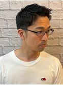 大人ショート3ミリグラデーション【新宿/理容室/バーバー】