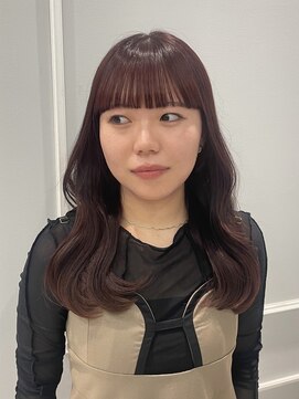 ネオリーブギンザ 銀座店(Neolive GINZA) ぱっつん前髪/レッドブラウン/銀座