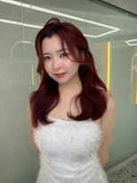 ボタン ハカタ(VOTAN hakata)&nbsp;博多/天神/センター分け/流れ前髪/顔周りカット