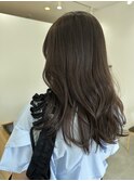 ブリーチ無しダブルカラー【アッシュブラウン】