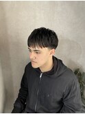 フェザーパーマ/スパイキーショート[榴岡/メンズ/理容室]