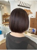 丸みコンパクトボブ世田谷梅ヶ丘
