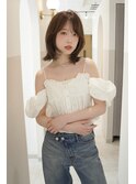 髪質改善＊韓国風くびれヘア＊暗髪＊レイヤー＊美髪【Zina札幌】