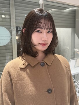 マイル 渋谷(mile) ミディアムレイヤー / まろやかブラウン