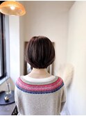 大人ショートボブ