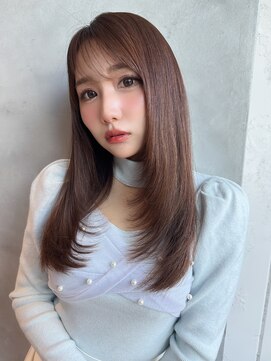 シェリム 栄(CHERIM) 美髪レイヤーカット/顔まわりレイヤー/ストレートロングレイヤー