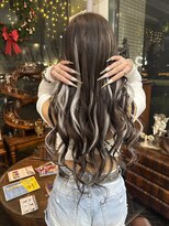 バイブアンドアネックス(VIBE & ANNEX)&nbsp;《momoka》ギャル高校生編み込みエクステロングハイライト