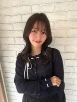 オーロ 武庫之荘店(ORO)&nbsp;小顔ミディアムレイヤー/くびれヘア