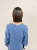 切りっぱなしボブ×美髪髪質改善ストレート【渡辺俊弥】梅田