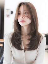 ダル 渋谷/表参道(DAL.)&nbsp;レイヤーカット髪質改善カラー透明感カラー顔まわりカット