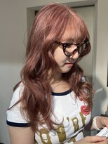 ノラキチジョウジ(NORA KICHIJOJI)&nbsp;顔周りレイヤーカットシースルーバング耳かけくびれミディアム