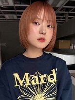 ヴェイン 渋谷(vain)&nbsp;ショートボブ 顔周りカット 前髪カット ハイトーンボブ レイヤー