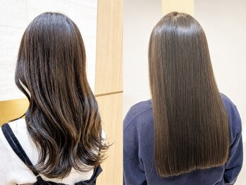 リング ヘアーハウス(ring Hair Haus)の写真/厳選トリートメントで叶えるうるツヤ質感。あなたの髪の毛にご褒美を♪