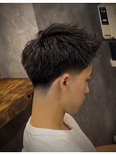 ノーティ(NORTY)&nbsp;スパイキーショート　テーパーフェード　メンズ　短髪
