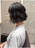 【RENA】ボブパーマ.コテ巻き風