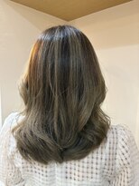 アクト 三鷹店(ACT)&nbsp;くびれミディ × バレイヤージュオリーブグレージュ