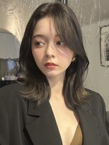 ABBEY 福岡天神 【8月8日NEW OPEN(予定)】&nbsp;ミディアムヘアレイヤーカット前髪カット髪質改善トリートメント