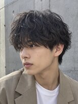 ブラン 池袋(BLANC)&nbsp;【福田指名限定】シャドウパーマクーポン(カット付き)