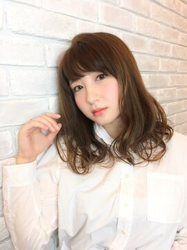 ヘアーアンドリラックス スウィート(Hair&Relax SWEET) 厚めバングプラスドライカール/SWEET/上村知美