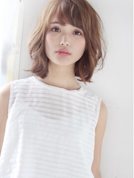 モッズ ヘア 銀座店(mod's hair) 【ANGELE】ゆるふわボブ