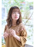 リラクシーな、ほつれウェーブ