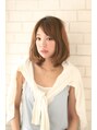 イル ヘアー 海老名(iru hair) 毛先にワンカールより少し強めにパーマ