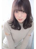 大人色気スタイル◆小顔理論カットで創る小顔前髪ひし形くびれ