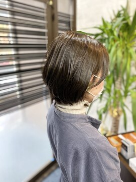 リュクレア(Luclea) ショート×オリーブグレージュ