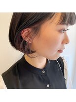 ニコフクオカヘアーメイク(NIKO Fukuoka Hair Make) 【NIKO】ボブに映えるイヤリングカラー/インナーカラー