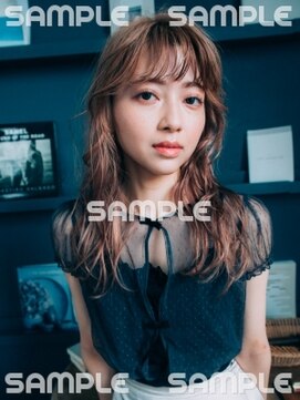 ヘアー アークス 上大岡店(hair ARKS) フェザーバングレイヤーロングARKS上大岡