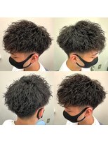 スナッグルサロン(SNUGGLE SALON)&nbsp;ツイストスパイラルパーマ×Vマッシュ/ツーブロック/刈り上げ