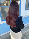 ワインレッドカラー