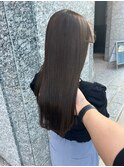 大人かわいい20代30代40代小顔ショコラベージュ１Zina船橋