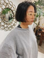 ウォーター 表参道(WATER)&nbsp;【WATER】ミニボブ　カラー　ショートカット/表参道.南青山