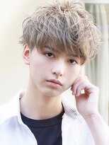 ブリーチ 鹿屋店(BLEACHi)&nbsp;【BLEACHi】ハイトーンブリーチ束感マッシュ