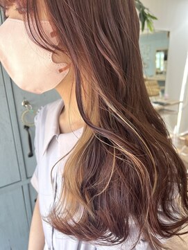 シュシュバイジャガラ 千葉駅北口店(chou chou byJAGARA) ピンクブラウン×ベージュ【chouchou千葉・千葉駅】