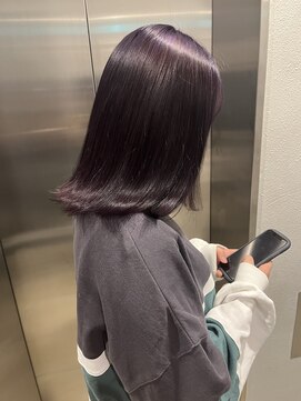 ロンドエニカ 大宮(Lond enika) 大人ガーリーダークラベンダー